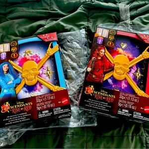 Descendants Rise of Red Dolls and Spellbook Combo. NWT.